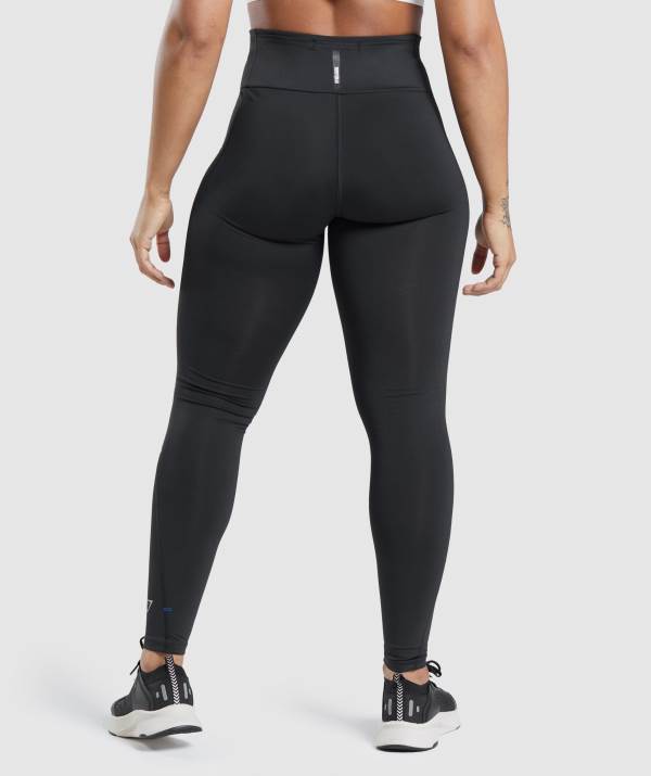 Damske Legíny Gymshark Speed Čierne | GD1046293